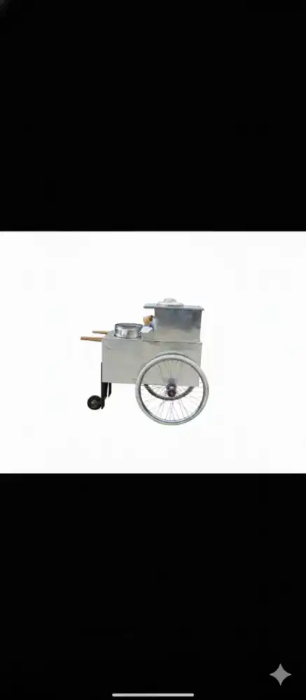 Gerobak baso/cilok keliling