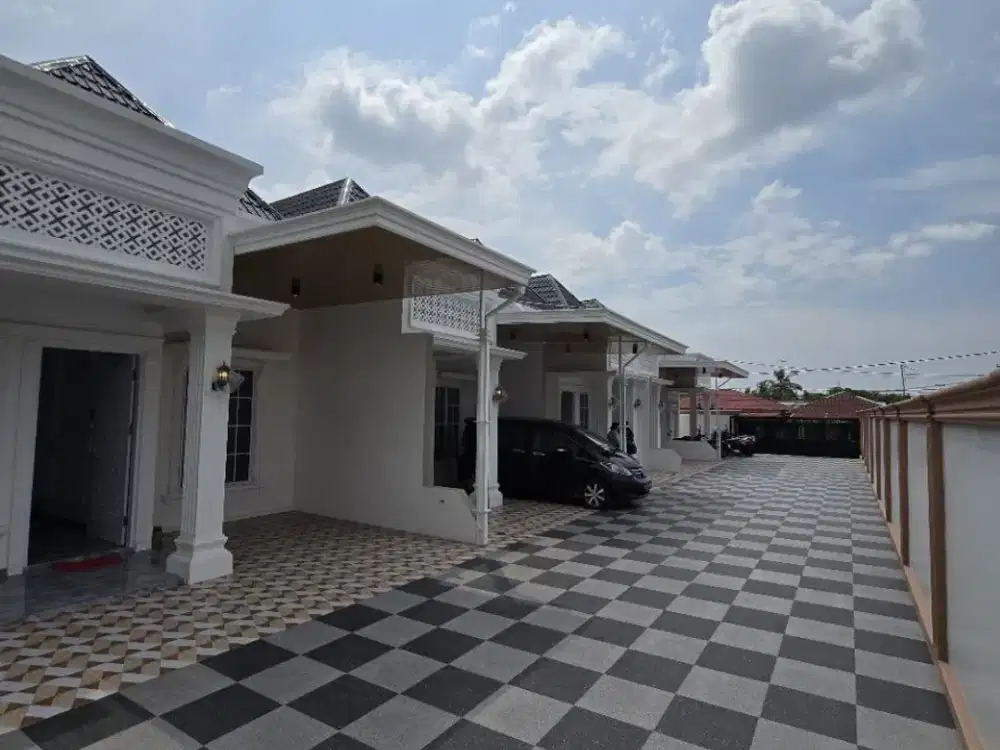 Rumah semi cluster kondisi Baru dan semi furnished lokasi dekat Jalan Tuanku Tambusai Pekanbaru