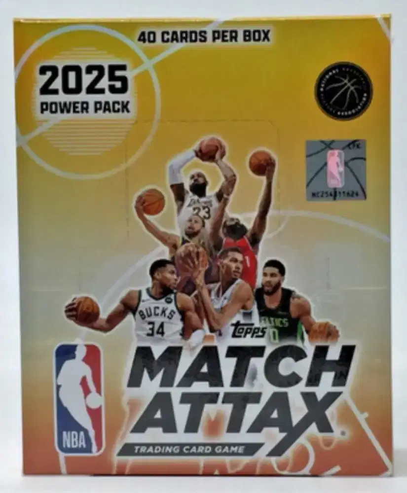Kartu Basket Topps Match Attax Original USA