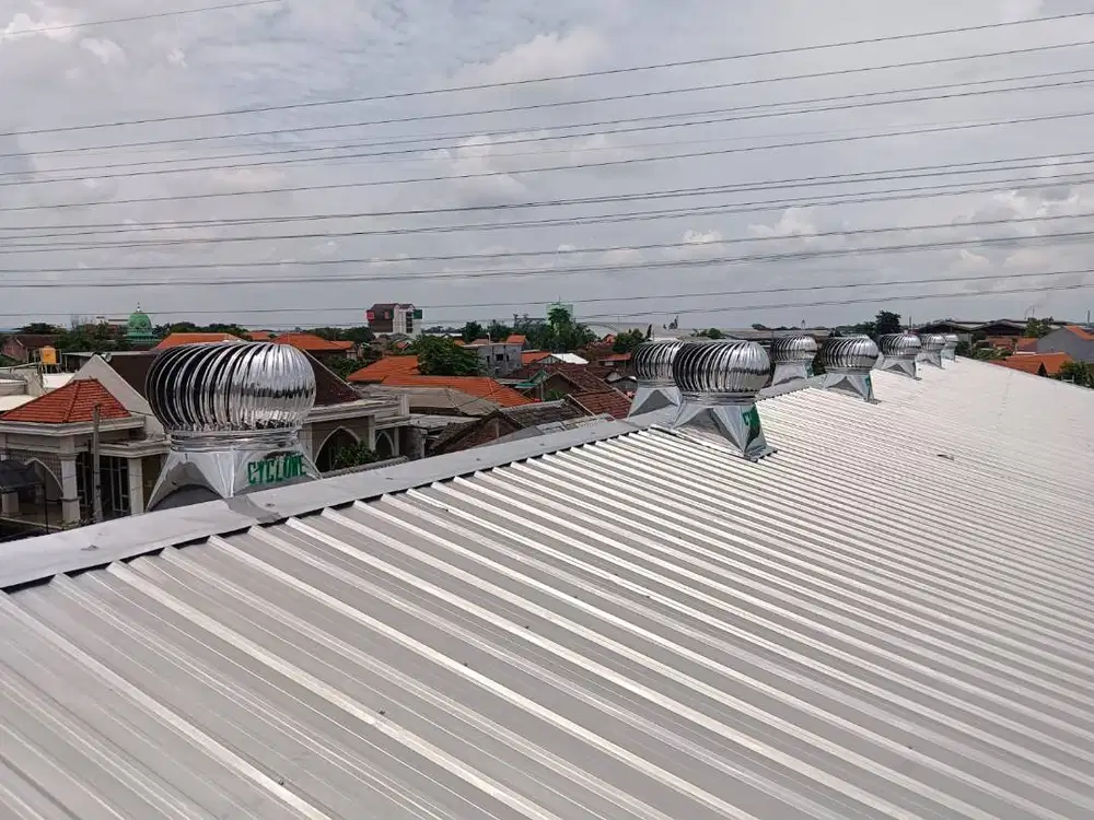 TURBIN VENTILATOR ATAP SURABAYA: SOLUSI VENTILASI ALAMI UNTUK CUACA PA