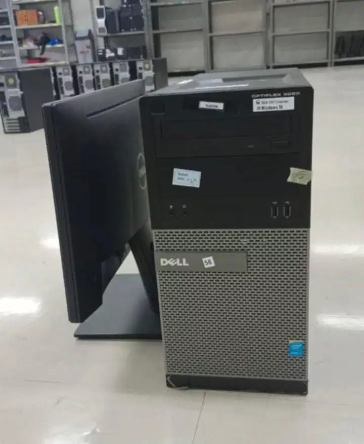 Pc Cpu Komputer Dell i3 Gen 8