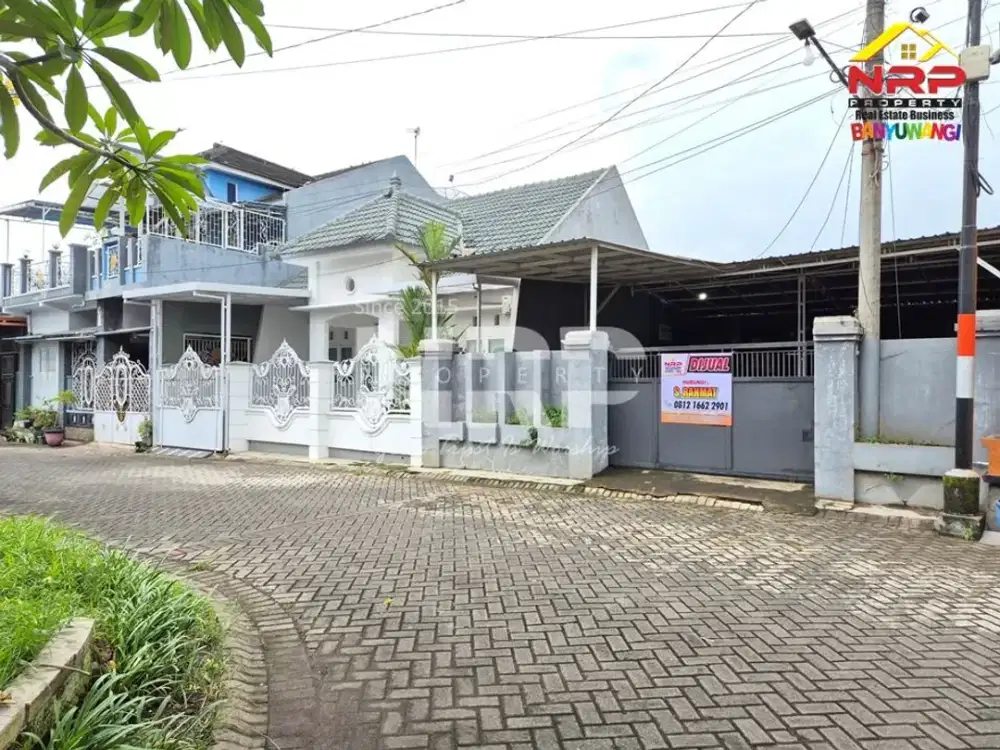 Dijual Tanah Bonus Bangunan di Pusat Kota Genteng - Banyuwangi