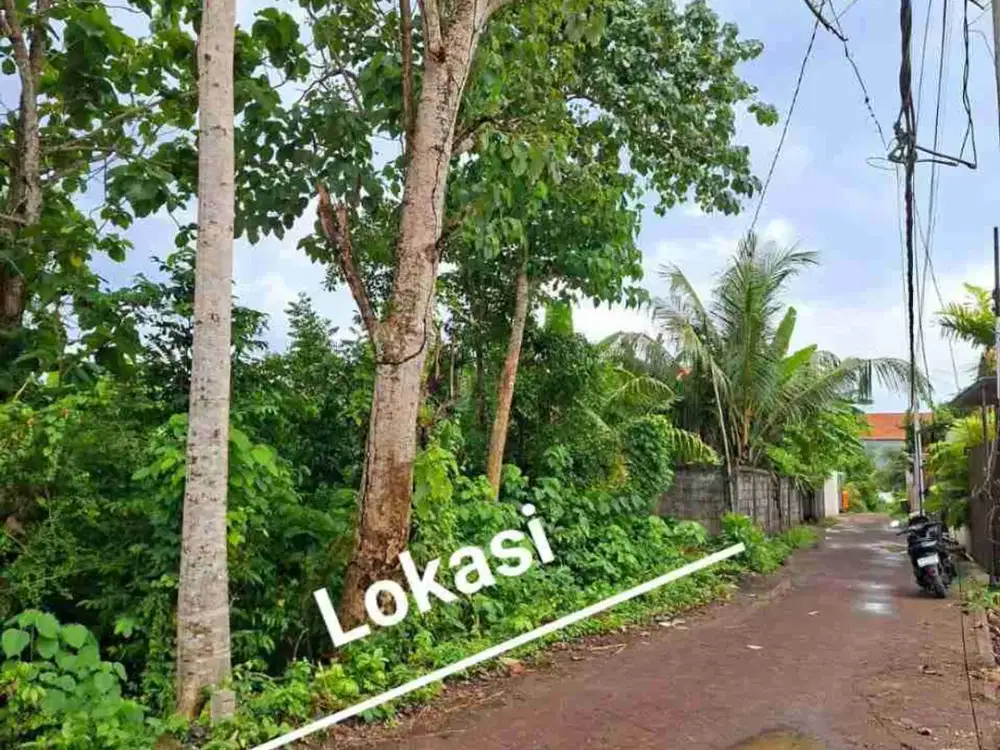 dijual tanah 4,98 are  IDR 550 juta per are Kawasan Melasti beach Ungasan