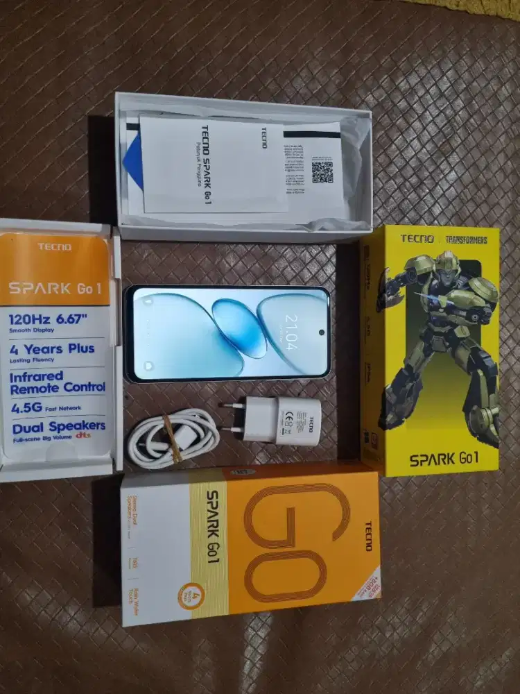 Tecno Spark Go 1 4/128 Fullset No minus