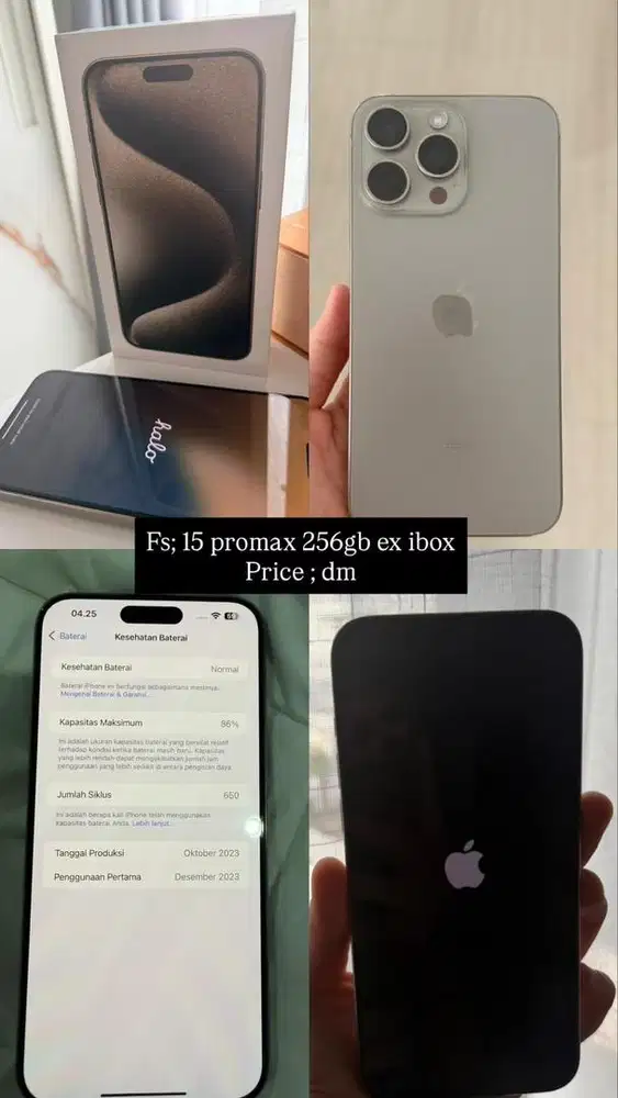 For sale iphone 15 promax