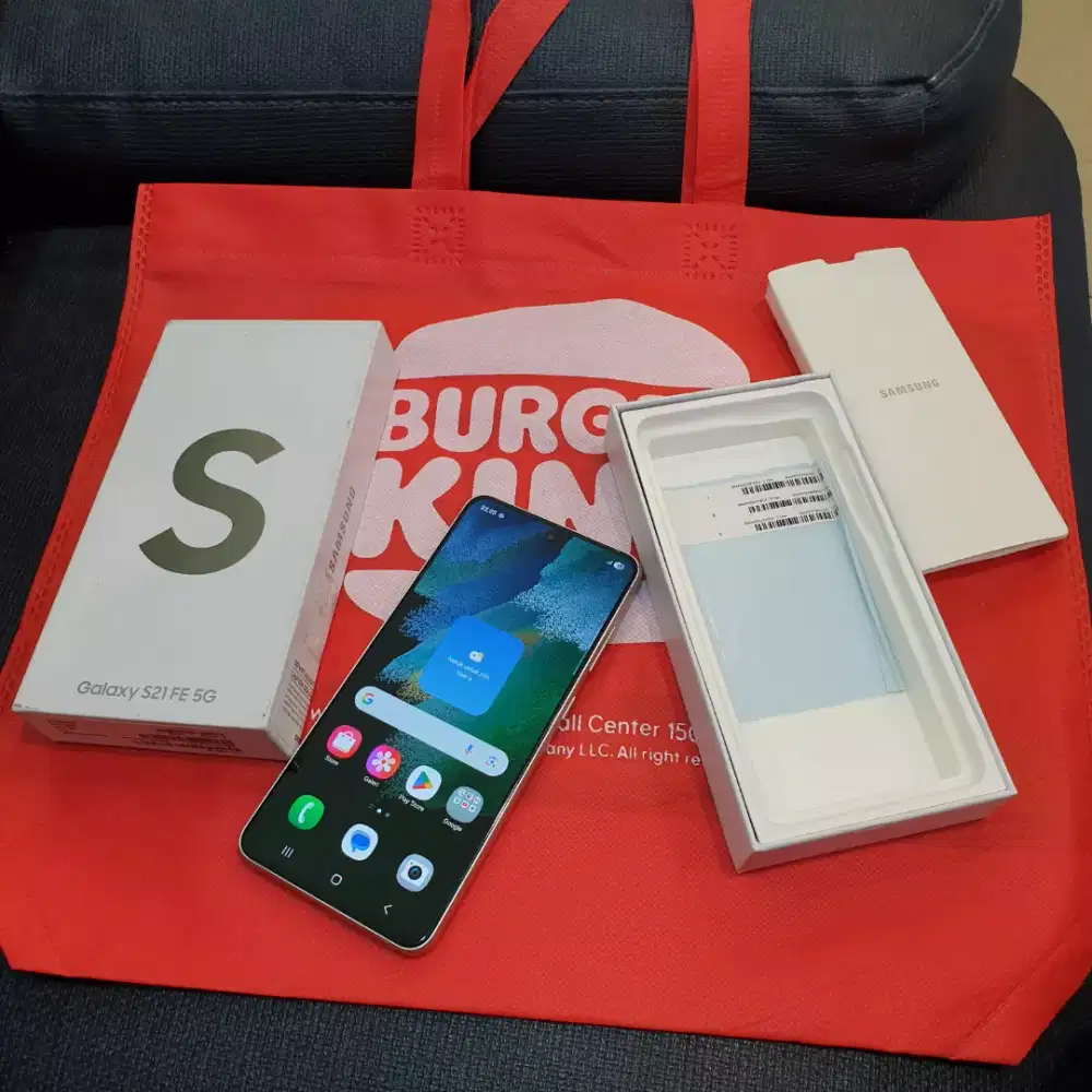 Samsung s21fe 5G 8/128 garansi resmi