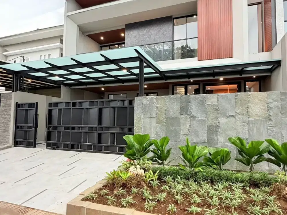 Rumah Mewah & Baru, 2 Lantai di Araya, Galaxy Bumi Permai, SBY