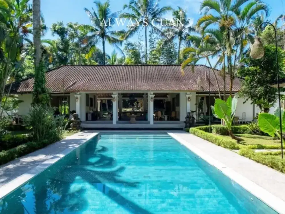 Villa 7 kamar tidur dan 7 kamar mandi area ubud