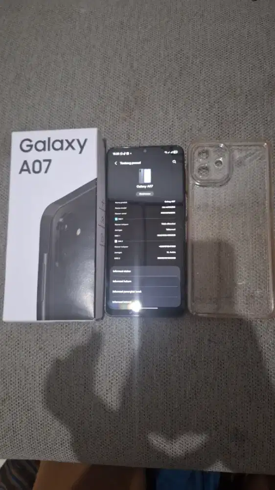 Samsung A07 Fullset Mulus