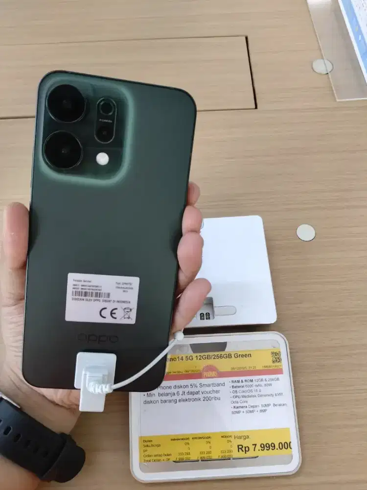 Kredit Spaylater Handphone Oppo Reno14 5G 12/256GB