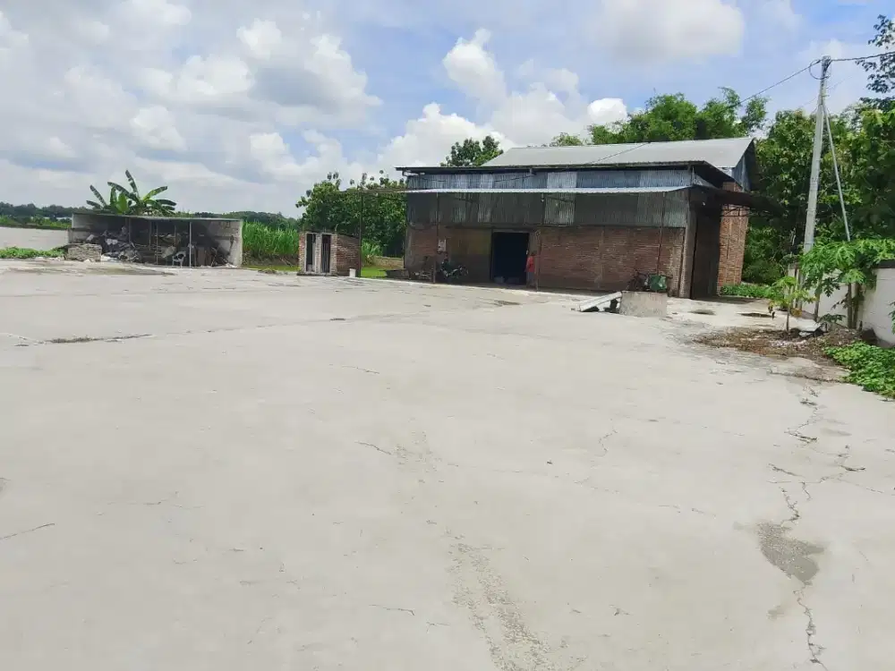Jual Tanah dan Gudang Penggilingan Padi