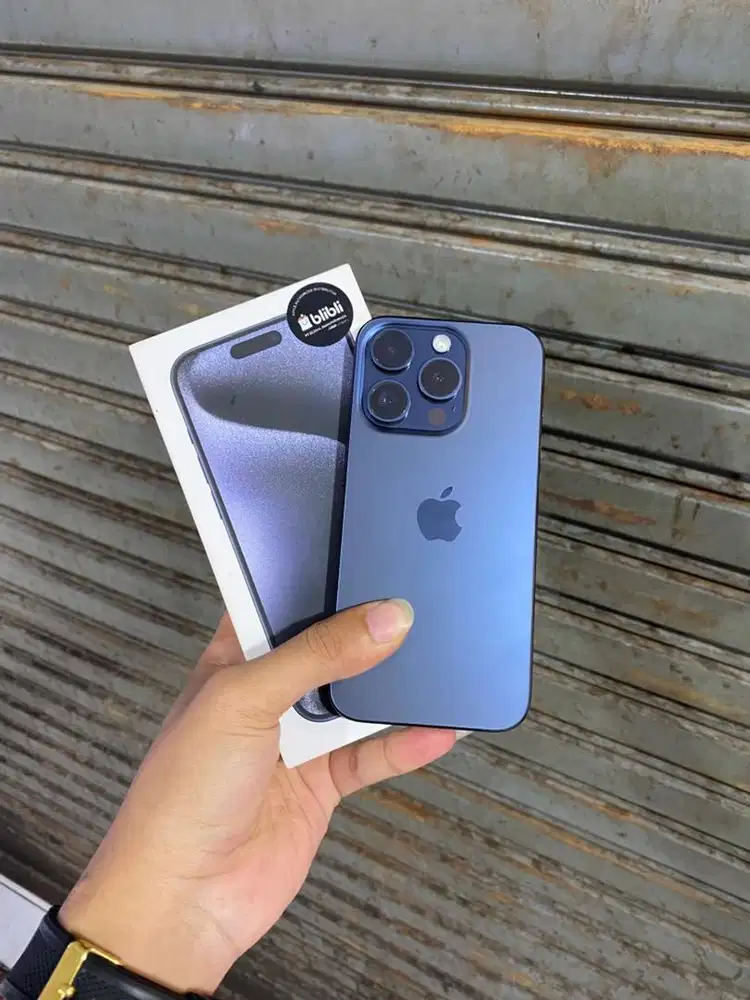 iPhone 15 Pro 128 iBox blue titanium