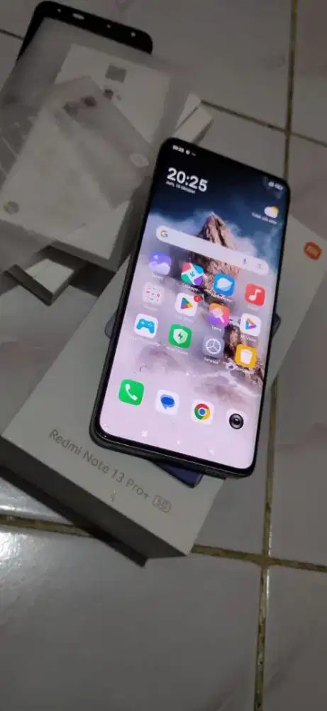 Xiaomi note 13 pro plus 5g lengkap mulus original mesin dijamin segela