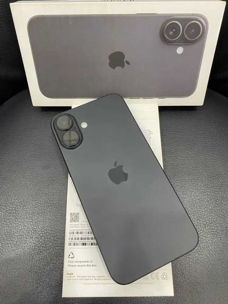 iPhone 16 Plus , Black , 128GB IBox