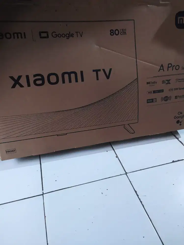 Tv xiaomi googleTV 32inch mulus 100% fullset type A Pro