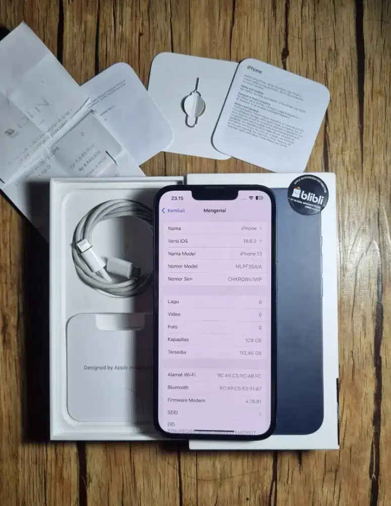 iPhone 13 128gb resmi blibli