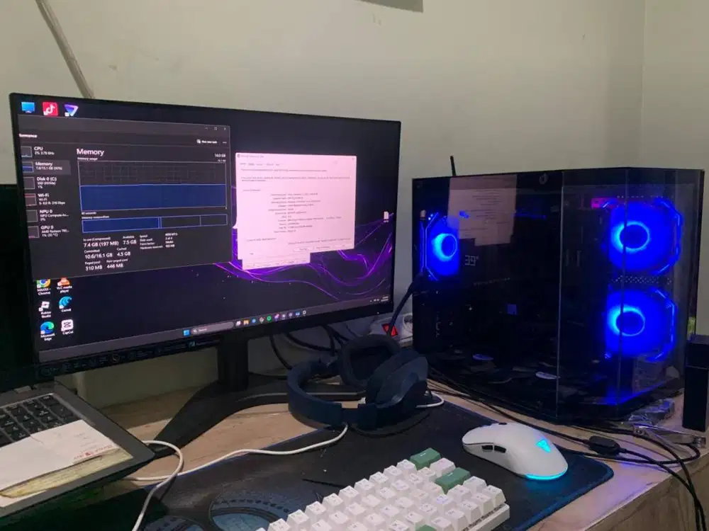 PC Rakitan DDR5 Libas Game dan Editing Hemat Listrik