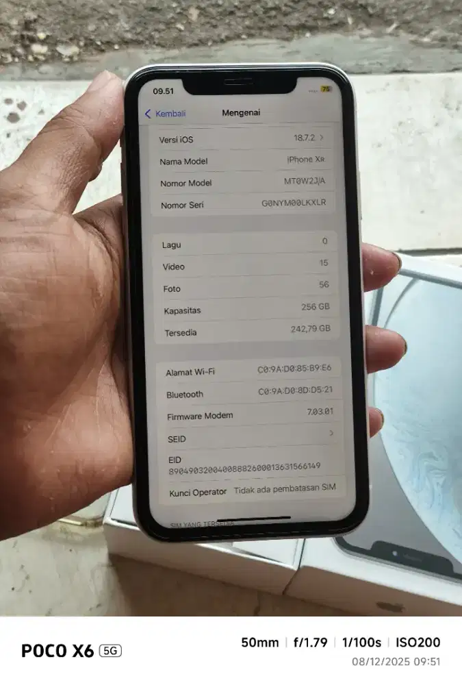 Ip Xr 255 gb intern fullset