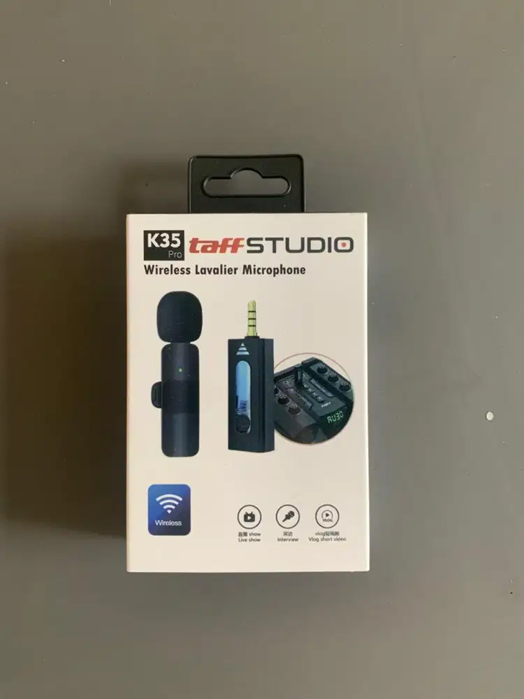 Taff Studio Clip On Mic - K35 Pro Original
