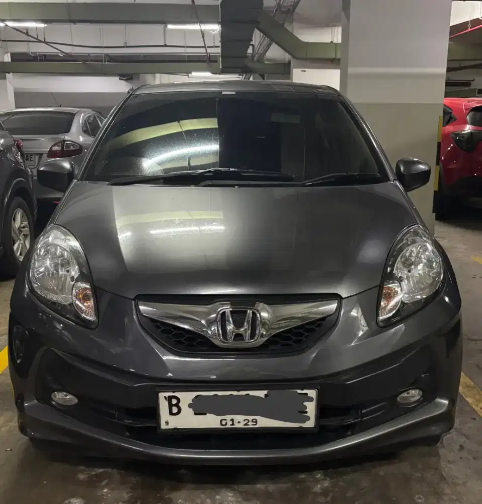[Cash] Honda Brio E 1.2 AT 2015 Abu Grey Terawat