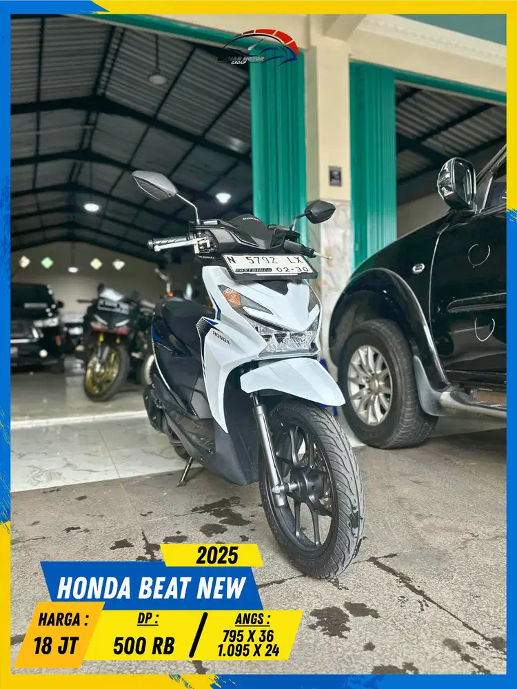 HONDA BEAT NEW 2025 LIKE NEW MASZEHH HIKMAH MOTOR KEPUH