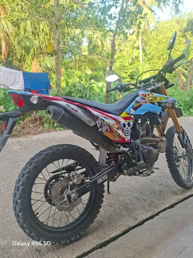 Crf 150 body full striping one piece