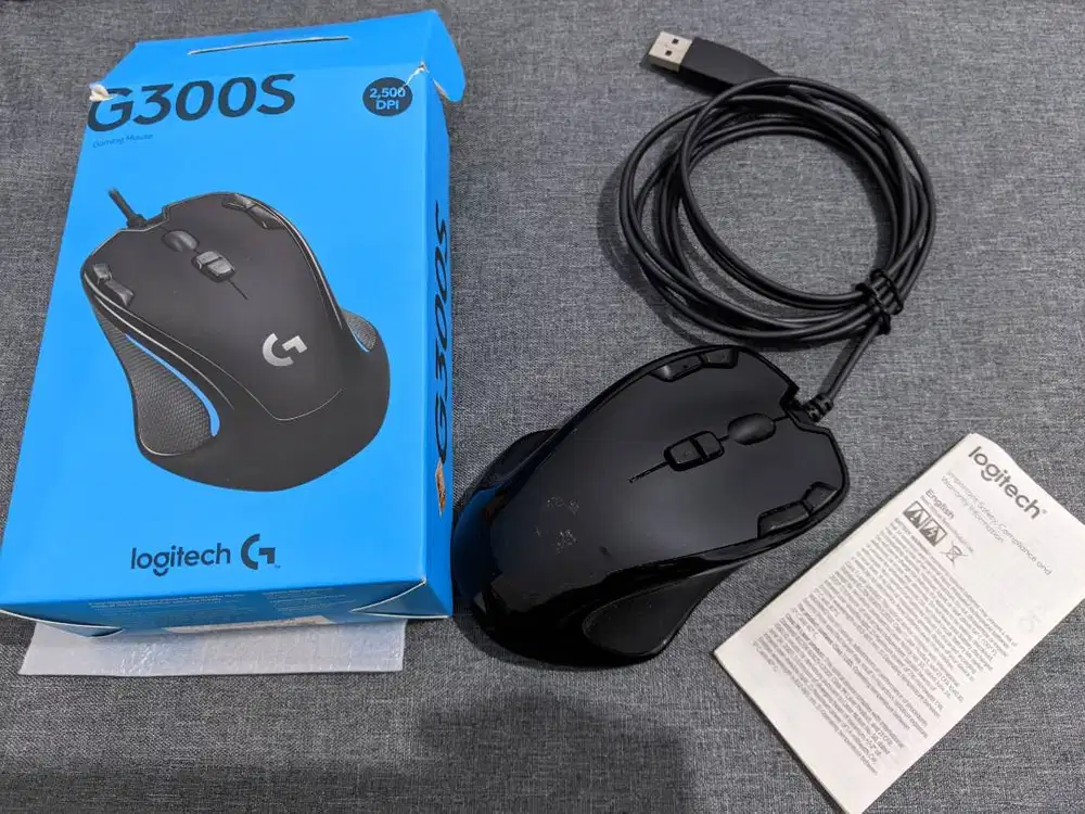 Mouse Gaming 2500 DPI 1000Hz - Logitech G300s