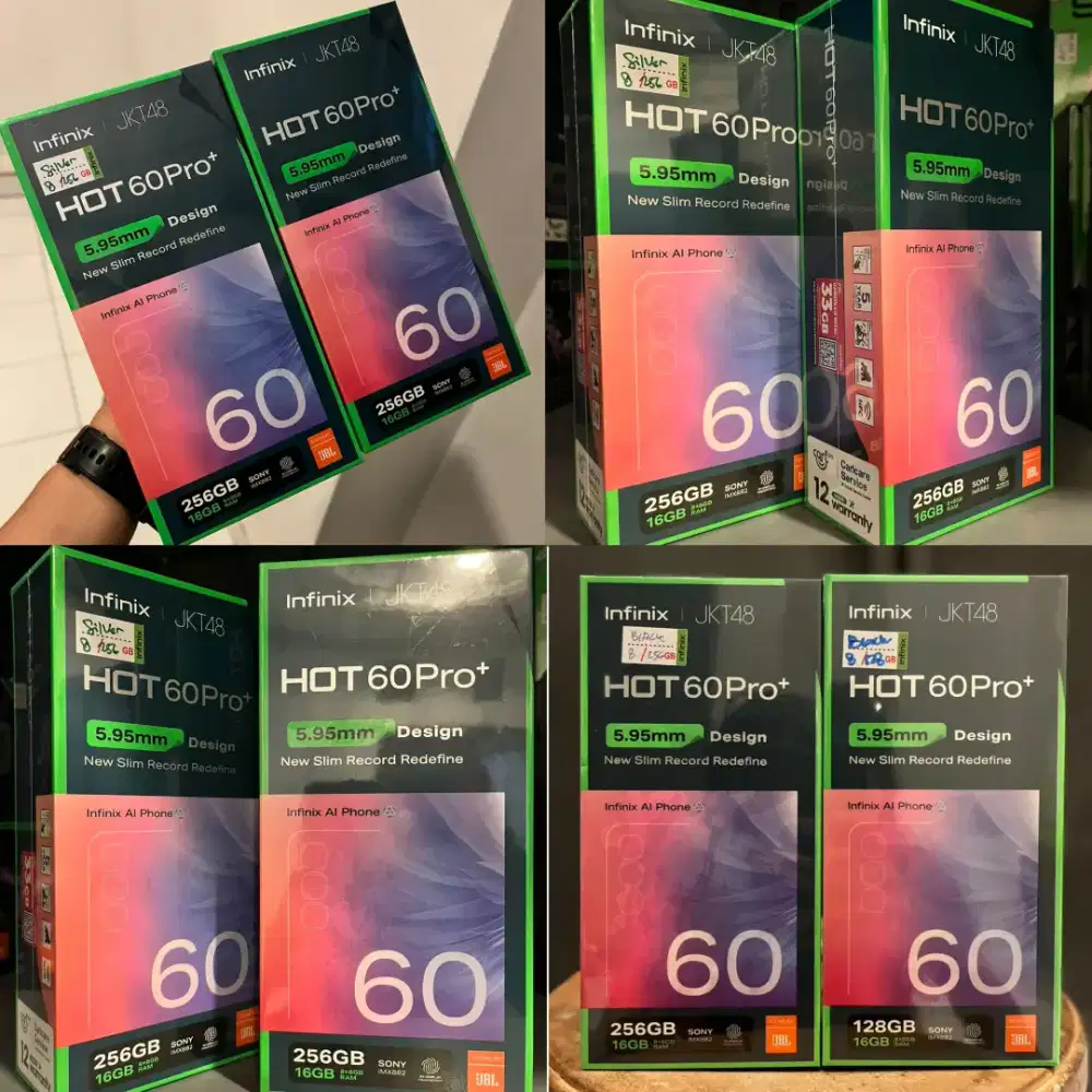 Infinix Hot 60 Pro+ 8GB+8GB/256GB Turun Harga New Segel