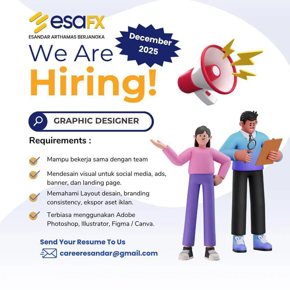 Lowongan Pekerjaan GRAPHIC DESIGNER