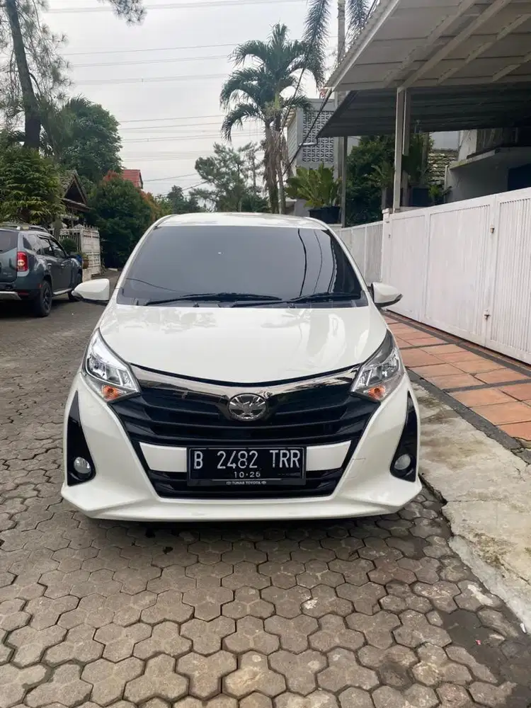 Toyota calya G matic th 2021 putih metalik