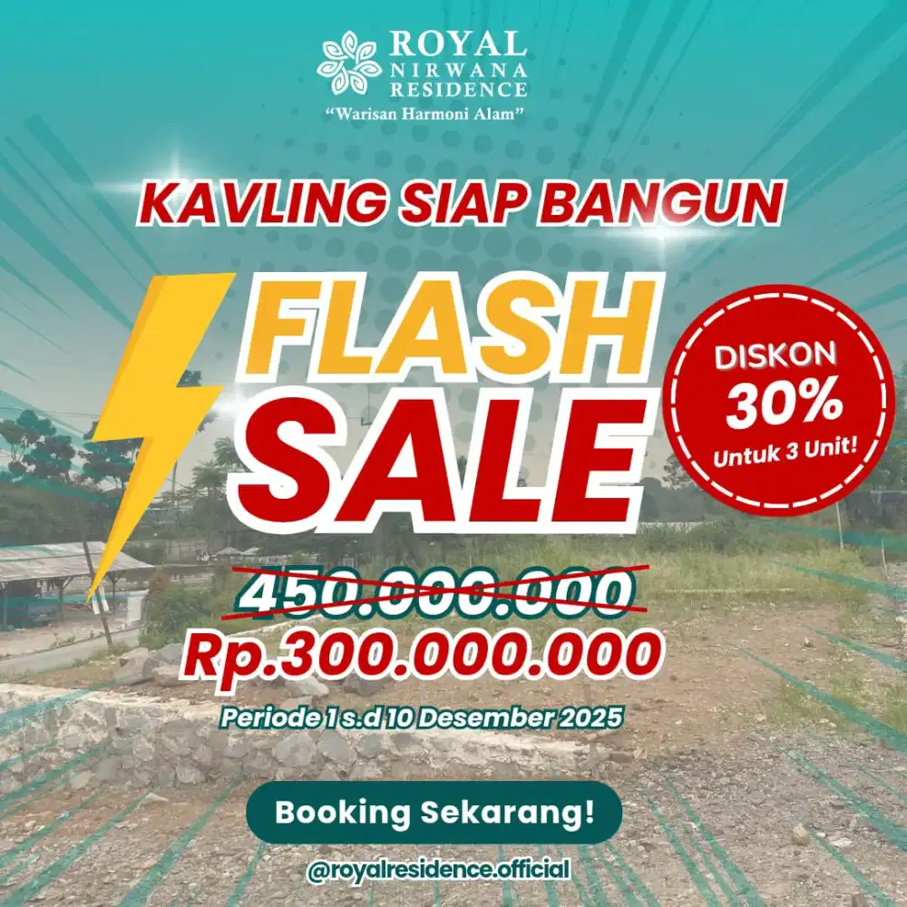 TANAH MURAH KAVLING SIAP BANGUN