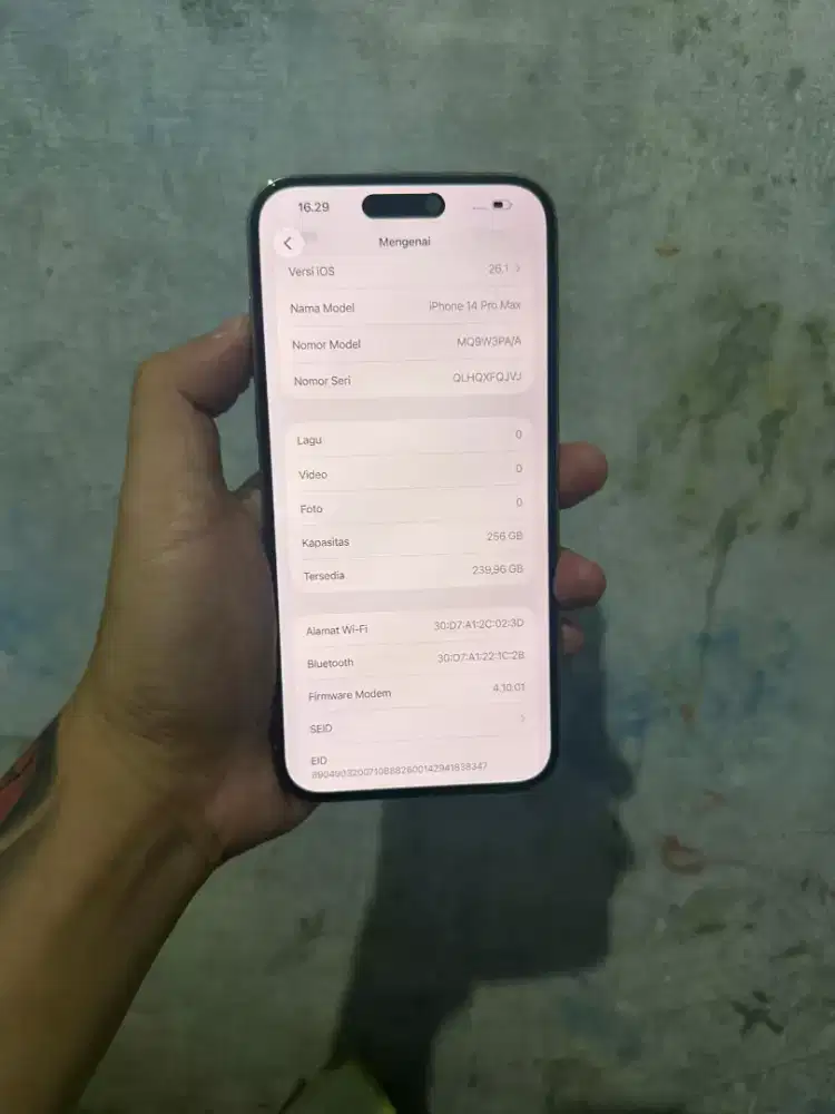 iphone 14 pro max 256 GB ibox