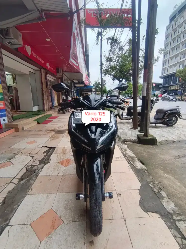 Honda Vario 125 2020 CBS hitam no minus siap pakai Ganteng Senggoldong