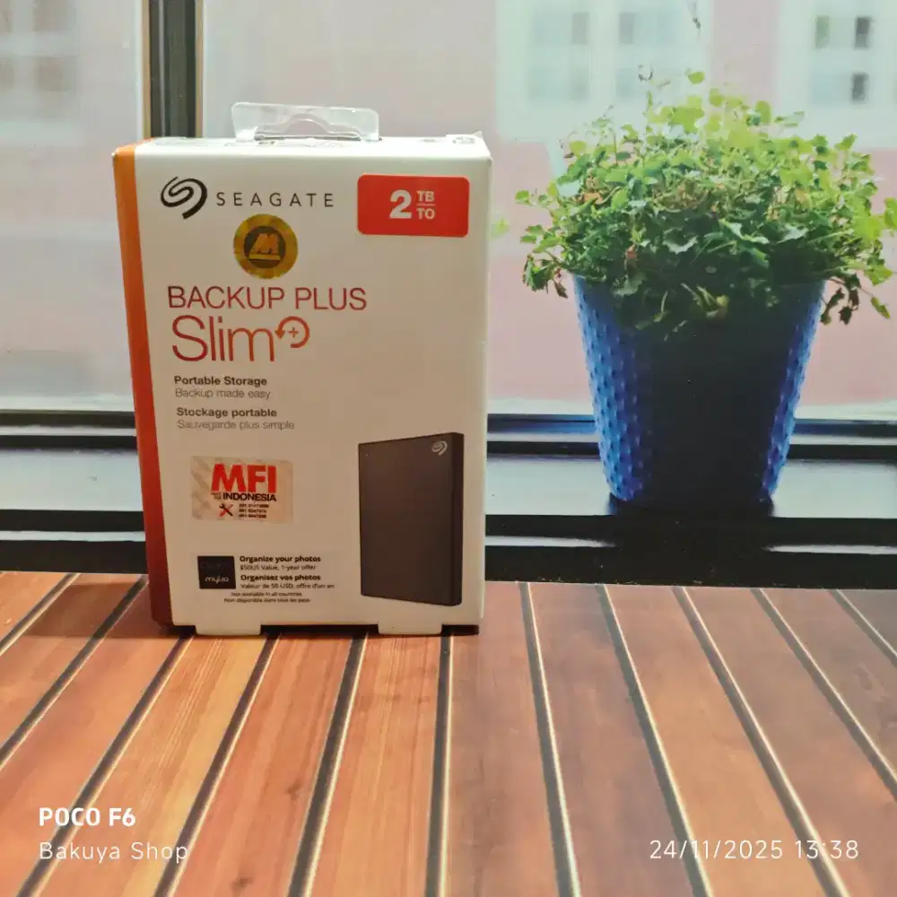 HDD Harddisk Hardisk External Seagate Back Up Plus 2TB Minus Sentinel