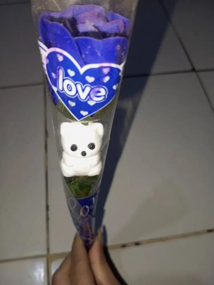 Satu Tangkai Bunga Biru