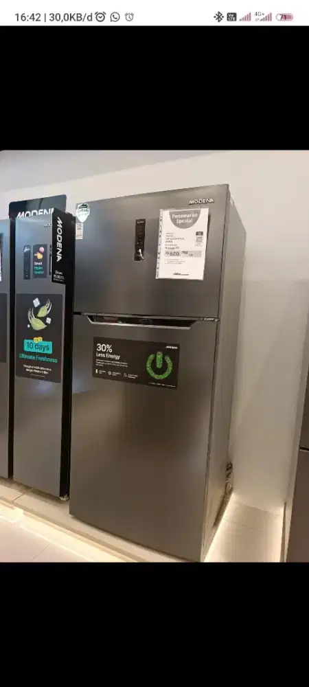 Bunga Cicilan 0% KULKAS MODENA