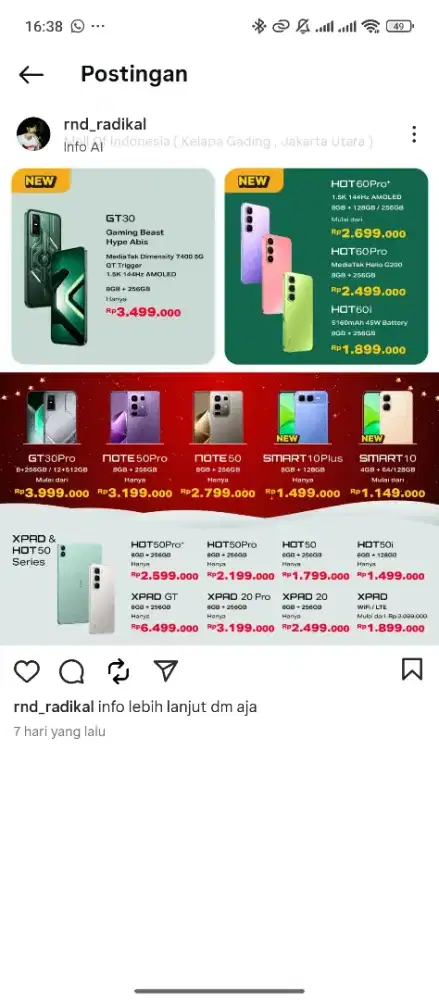 infinix hot 60 pro +