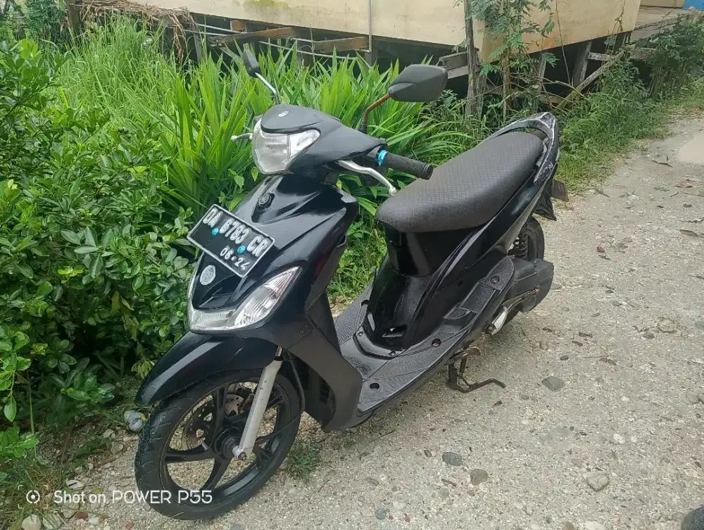 Mio sporty 2009 plat bjm ss lengkap