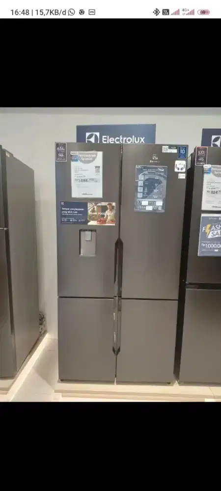 Bunga Cicilan 0% KULKAS ELECTROLUX