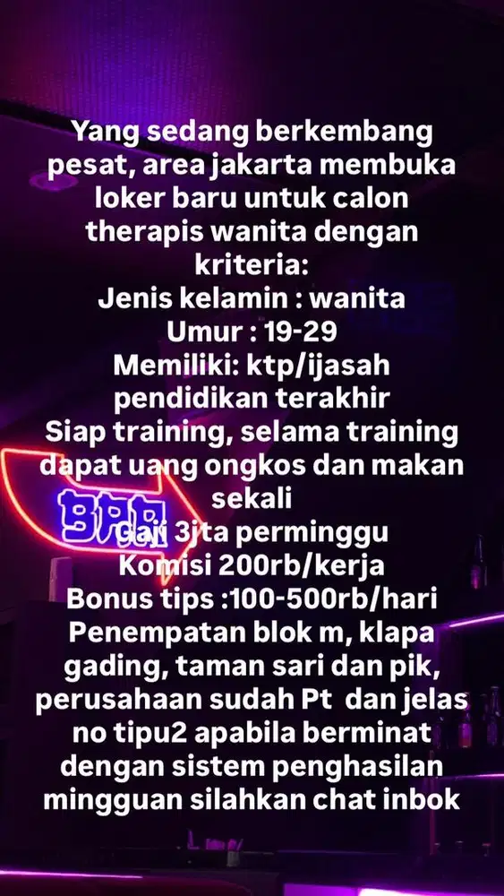 Terapis Spa Non Plus