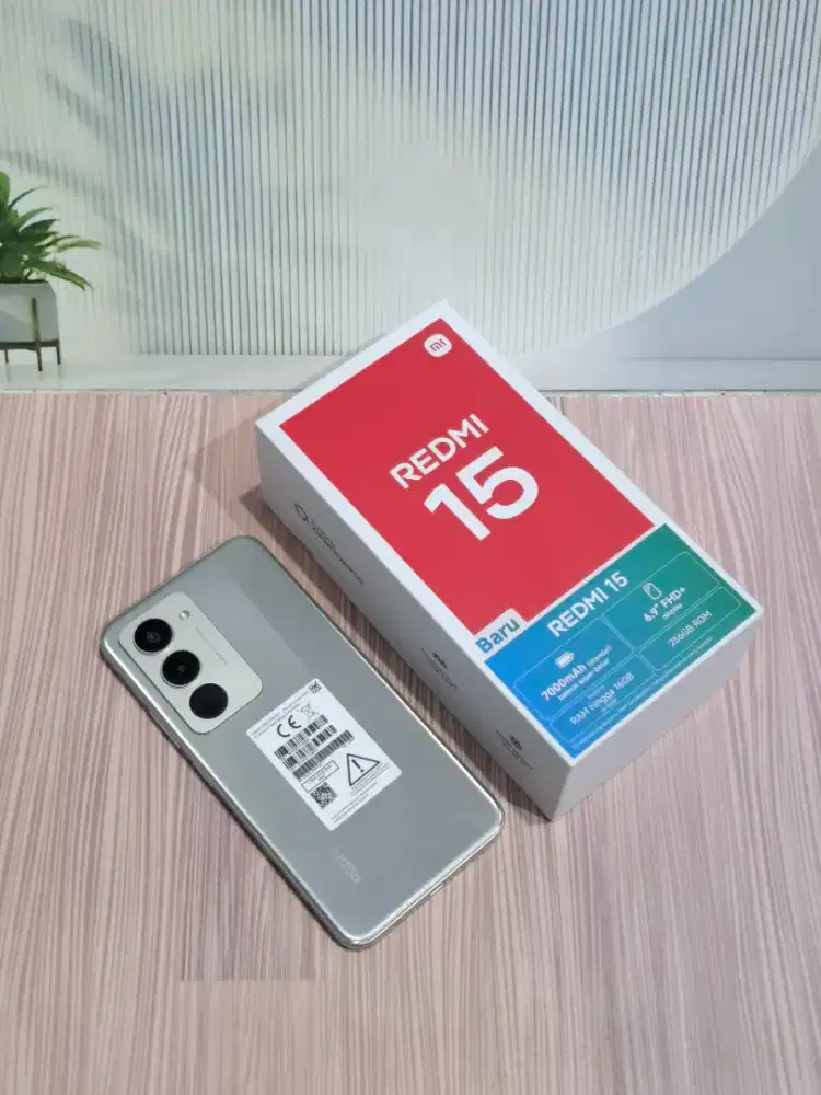 REDMI 15 8/256 FULLSET ORI