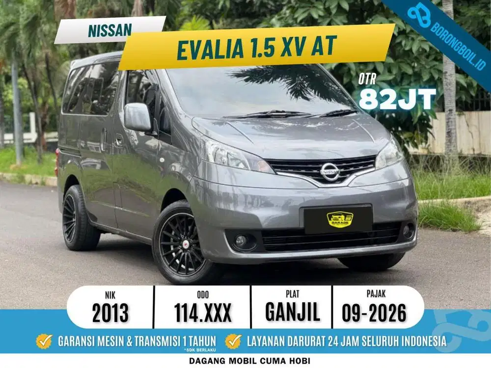 NISSAN EVALIA 1.5 XV AT 2013 KONDISI TERAWAT