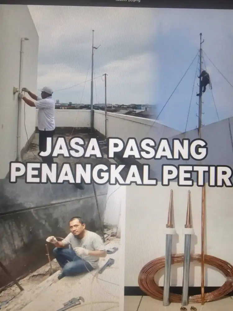 Jasa Grounding & Penangkal Petir Rumah/ Gedung | Aman & Resmi
