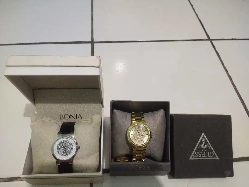 Jual jam tangan wanita merk giess dan bonia otiginal