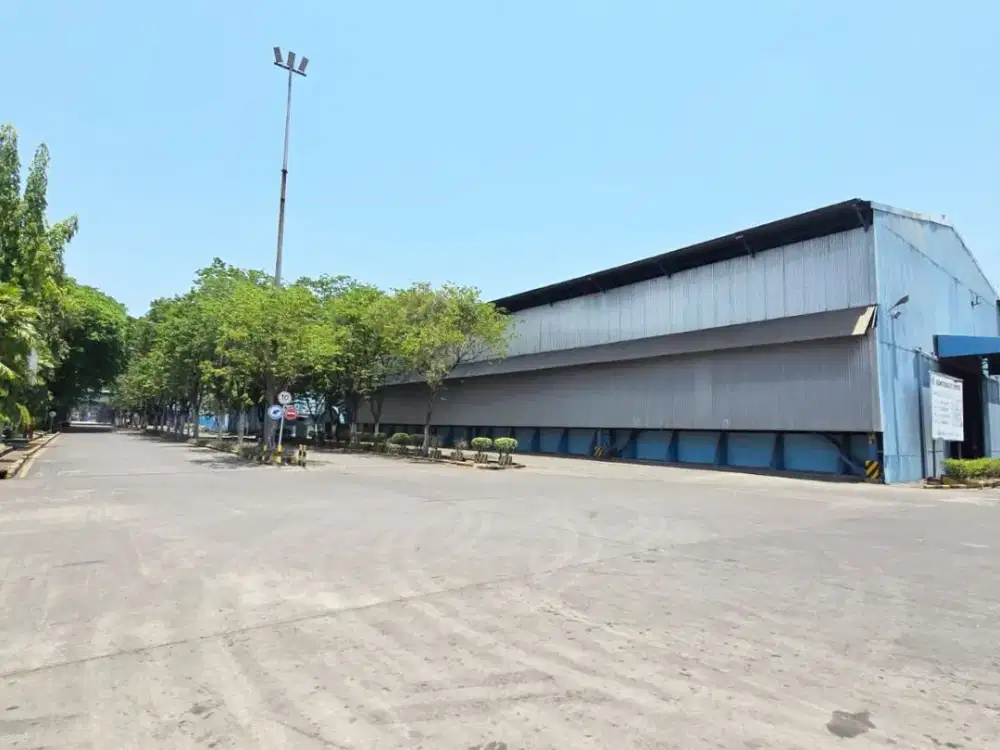 PABRIK Ex. ISPATINDO Medaeng Waru Sidoarjo, Lokasi Strategis dekat Tol Waru, Komplek Industri Aman Bebas Banjir
