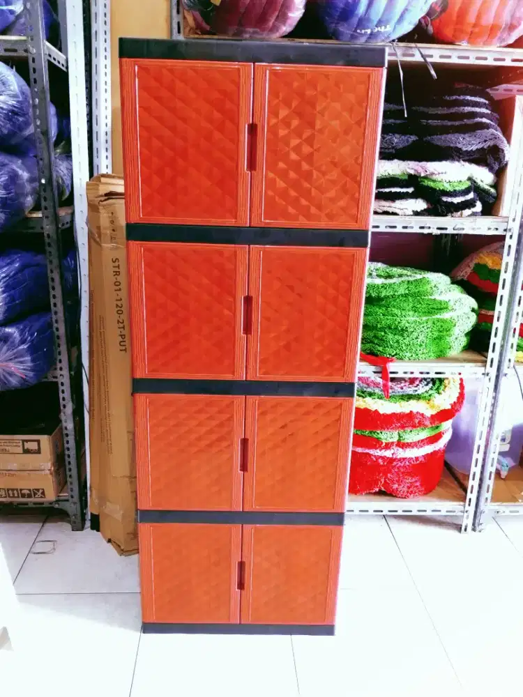 lemari plastik 4 susun