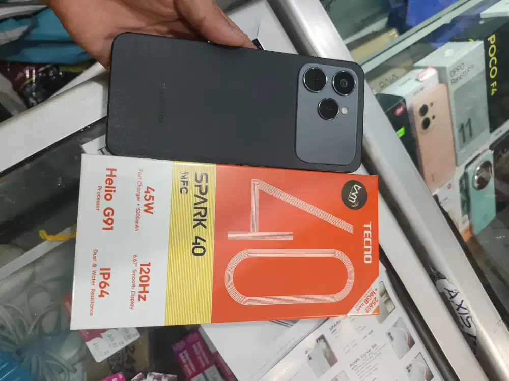 Tecno spark 40 NFC 8/256 Garansi Resmi