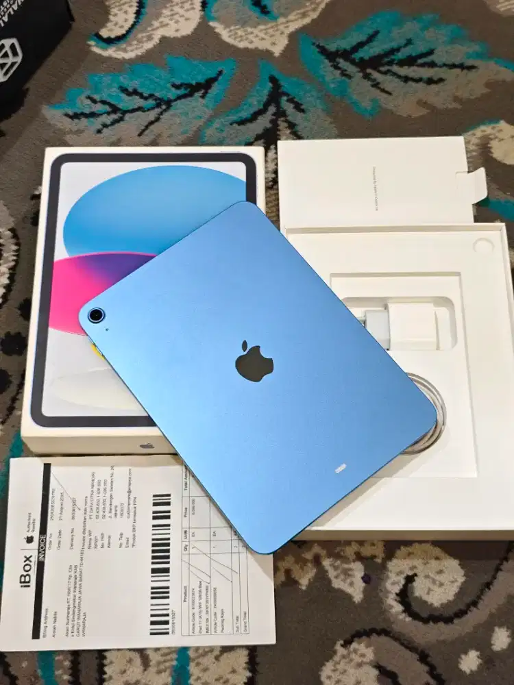Ipad Gen 11 128gb ibox fullset original istimewa