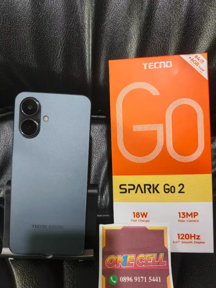 Tecno Go 2 Ram 3+3/64GB Fullset Ori Mulus
