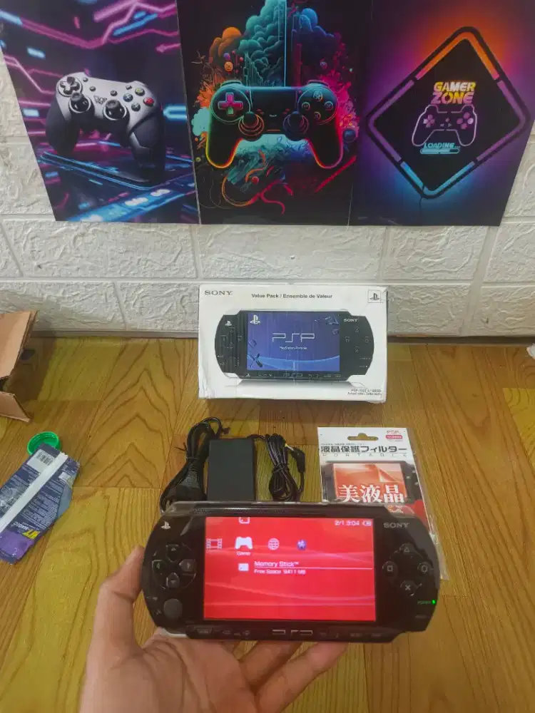 Psp sony seri 1000 fulset